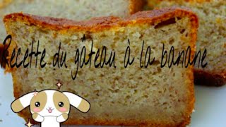 ❤︎ Recette gateau à la banane [upl. by Ynned561]