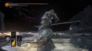 Dark Souls III Champion Gundyr Boss Fight  GAMEPLAY No Commentary [upl. by Llerdnad]