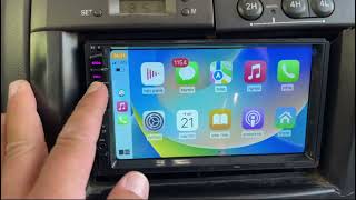 Review Naifay Double Din Car Stereo Wireless CarPlay Wireless Android Auto 7inch Car Audio Receiver [upl. by Marcelline]