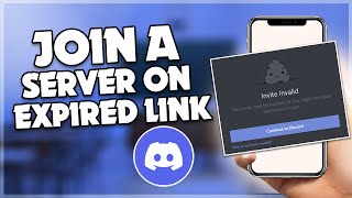 How to join a discord server with an expired link  TECH ON [upl. by Akerehs266]