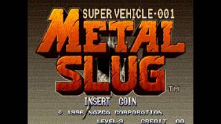 Metal Slug Super Vehicle001 Arcade  Opening amp Demo Loop [upl. by Yrtneg]