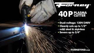 Forney 40 P Plasma Cutter 120V240V [upl. by Flip637]