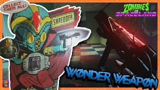 ZOMBIES IN SPACELAND EASTER EGG quotSHREDDERquot WONDER WEAPON GUIDE  GAMEPLAY COD INFINITE WARFARE [upl. by Anson]