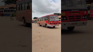 nwkrtc bhatkal bagalkot KA42F1582 ashokleyland travel kkrtc beautiful redcolour tourist [upl. by Niarbo341]