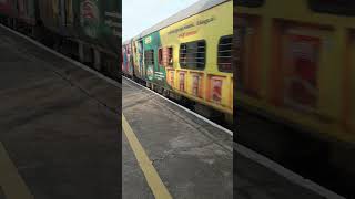 Train no 12679 Coimbatore Intercity Express 90kmph action🔥 indianrailways intercityexpress [upl. by Kermy]