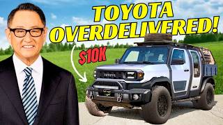 Toyota Introduces An ALLNEW 10k Pickup Truck amp Shakes Up The Whole Industry [upl. by Gurevich]