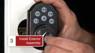 Kwikset 910 SmartCode Deadbolt Install Video [upl. by Shirl]