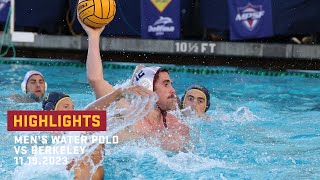 Mens Water Polo  USC 13 Cal 12 Highlights 111923 [upl. by Selry198]