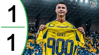 Cristiano Ronaldo celebrates 900 Goals  AlNassr vs AlAhli 11 Extended Highlights amp Goals 2024 [upl. by Fabria]