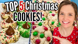 5 of the BEST Christmas Cookies  All The Cookies YOU Should Make This Winter • Julia Pacheco [upl. by Blodgett]