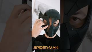 Spiderman magnetic mask 3D printed avengers cosplay marvel shortvideo [upl. by Acinelav]