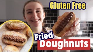 Gluten Free Fried Doughnuts Recipe  How To Coeliac [upl. by Siloa]