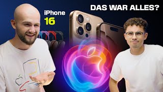 Das hätten wir uns beim iPhone 16 Event eigentlich gewünscht 😬 ft Ilias B [upl. by Edbert]