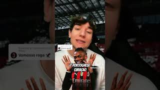 Rafael Leao song  Coro per Leao 😍  Rafael meravigliao🥶 tiktok lyrics ilfubbe leão [upl. by Zabrine680]