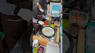 Delicious Korea Famous Grandpa’s Street Crepe  Korean Street Food [upl. by Coumas626]