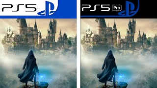 Hogwarts Legacy  PS5 vs PS5 Pro  Graphics Comparison  Analista De Bits [upl. by Bowyer]