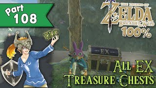 Legend of Zelda Breath of the Wild 100 walkthrough Part 108  All DLC EX Sidequests [upl. by Pedersen]