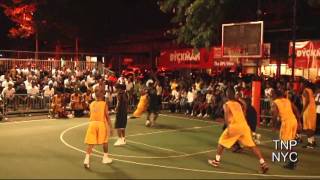 NCAAD1 vs NY STREETBALLAS Dyckman Park Basketball [upl. by Eenahpets147]