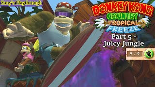 Donkey Kong Country Tropical Freeze Puzzle Piece Playthrough Part 5 [upl. by Ede]