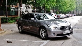 Infiniti M30d First Drive  0100kmh Interior Exterior [upl. by Berke]