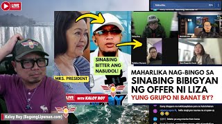 MAHARLIKA NAGBINGO SA SINABING MAGOOFFER NG PERA SI LIZA SA GRUPO NI BANAT BY 576 [upl. by Fagan]