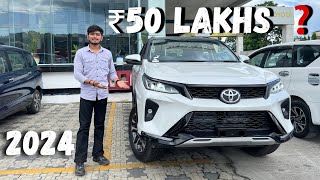 ₹ 50 Lakhs ❓ Toyota Fortuner Legender 4X4 Diesel 2024  Hariom Sharma [upl. by Euqinehs640]