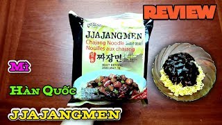 Review Mì JJA Jang Men Chajang Noodle Korea  Mubkang Vietnam  Văn Hóng [upl. by Burkhardt]