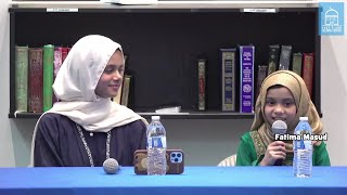 💡2024 Maryam and Fatima EPIC Masjid  Elevating Through Quran An Important Reminder by Fatima Masud [upl. by Rednijar]