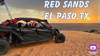 Red Sands El Paso TX canam maverick x3 de ruta con amigos [upl. by Ettennor691]