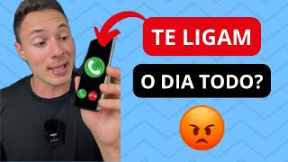 COMO BLOQUEAR LIGAÇÕES CHATAS NO CELULAR iPhone e Android [upl. by Bendicty]