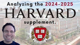 Harvard Supplemental Essays 20242025  Expert Analysis [upl. by Beedon960]