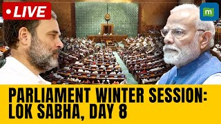 LIVE Parliament Winter Session  Lok Sabha  Manipur Sambhal NDA Congress Adani Delhi PM Modi [upl. by Atteloiv]