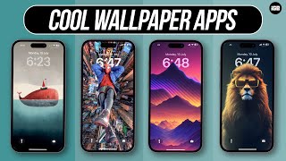 Best FREE Wallpaper Apps for iPhone in 2023 ⚡️ Hindi [upl. by Aratas]