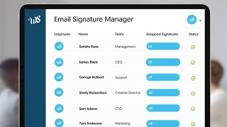 Email signature management tool  WiseStamp [upl. by Wahl]