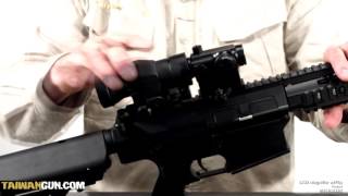 Airsoft Manuals  Magnifier compatibility with micro Red Dot Sight [upl. by Noruq]