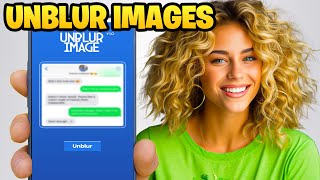 How to Unblur Images  How to Depixelate Images [upl. by Tnattirb419]