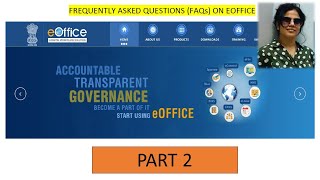 FAQs on eOffice Part 2 [upl. by Pond]