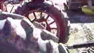 1942 Farmall H running grain auger [upl. by Eolanda]