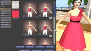 How to Tint Clothes in Second Life [upl. by Oralie]