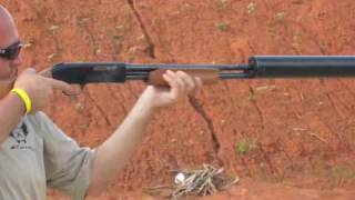 Silencer Research 410 Shotgun Silencer [upl. by Neely356]