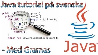 Java svenska  10  Sammanfattning [upl. by Kippy787]