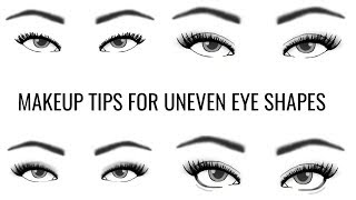 Uneven Eye Shape  How To Apply Eye Makeup  TheMakeupChair [upl. by Rosol50]