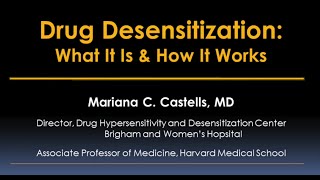 Drug Desensitization Video  Brigham and Womens Hospital [upl. by Asaph441]