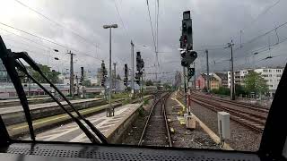 Führerstandsmitfahrt im RE1 RRX Köln  Aachen  Desiro HC [upl. by Magavern]