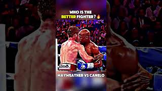 Canelo vs Mayweather who is the BETTER fighter boxing trending mayweather caneloalvarez [upl. by Ynatsyd484]