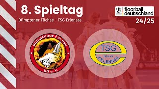 Dümptener Füchse vs TSG Erlensee  8 Spieltag  1 FloorballBL Damen 2425 [upl. by Chaworth]