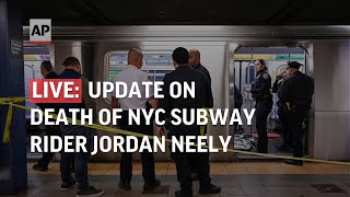 LIVE  NYC Mayor Eric Adams addresses Jordan Neely subway death [upl. by Terese]