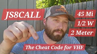 JS8Call The Cheat Code for VHF [upl. by Namreh]