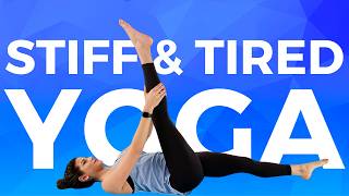 20 minute Yoga Stretch for Stiff Hips amp Tired Legs [upl. by Arramat779]