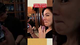 SABAY NAGCELEBRATE NG BDAY ANG MAGINANG JANICE amp YUAN🥰😘😍💖💓shorts janicedebelen viral trending [upl. by Renate]